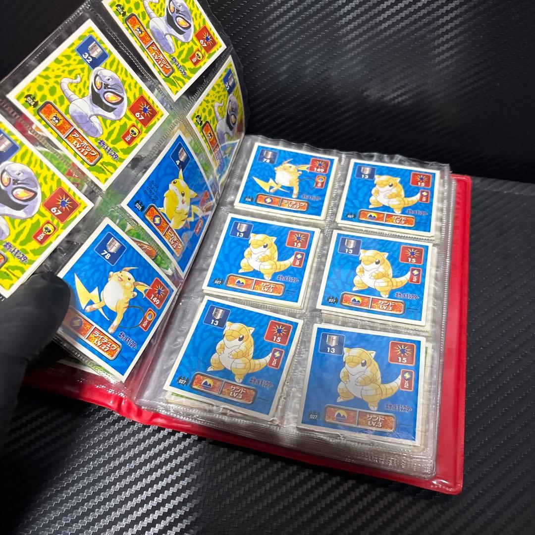 最強シール烈伝ポケモンシールポケットモンスター列伝アマダカード明治amadadw