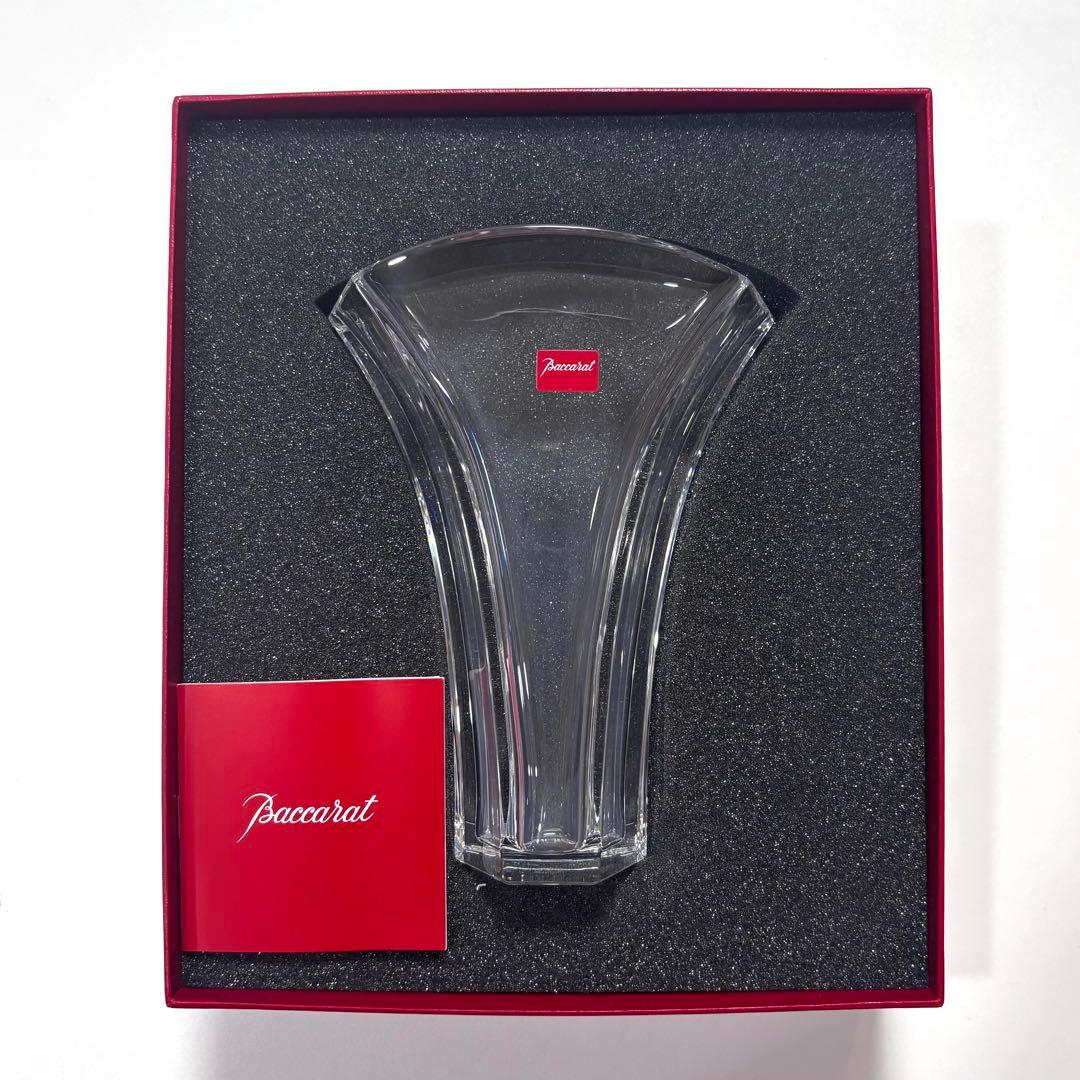 Baccarat ginkgo ギンコ　クリスタルフラワーベース 花瓶 未使用品
