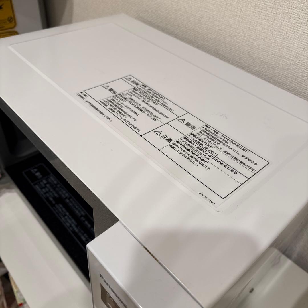 Panasonic NE-FL100-W 単機能電子レンジ2022年製