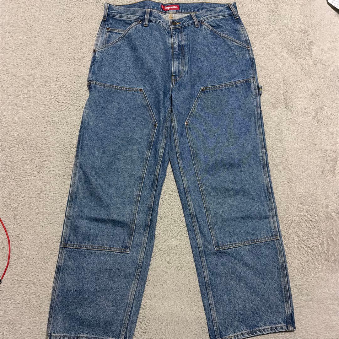 Supreme Double Knee Painter Pant デニム　パンツ
