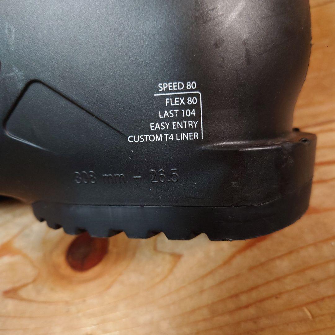 ROSSIGNOL SPEED80 スキーブーツ　size 26.5 巾広タイプ