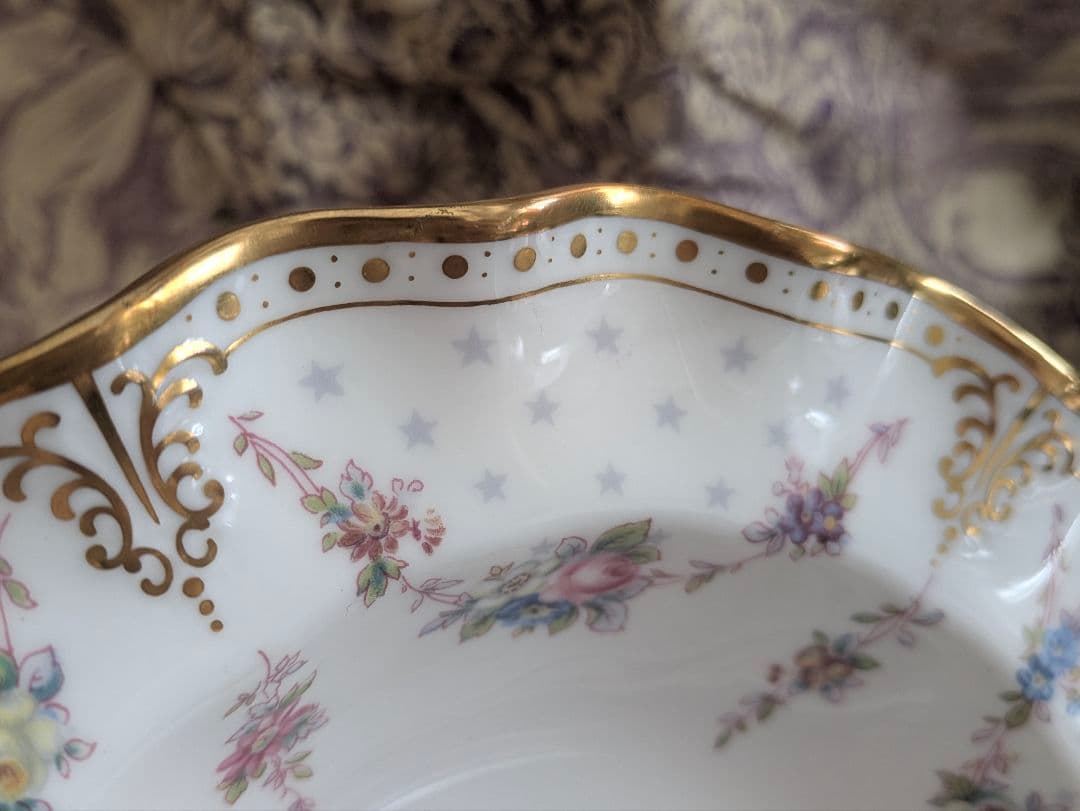 No2.ロイヤルクラウンダービーロイヤルアントワネット26㎝未使用スーププレート