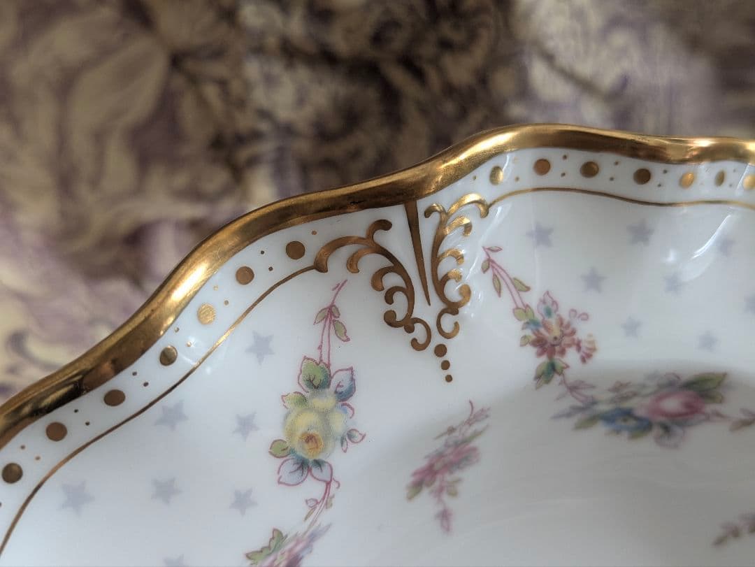 No2.ロイヤルクラウンダービーロイヤルアントワネット26㎝未使用スーププレート