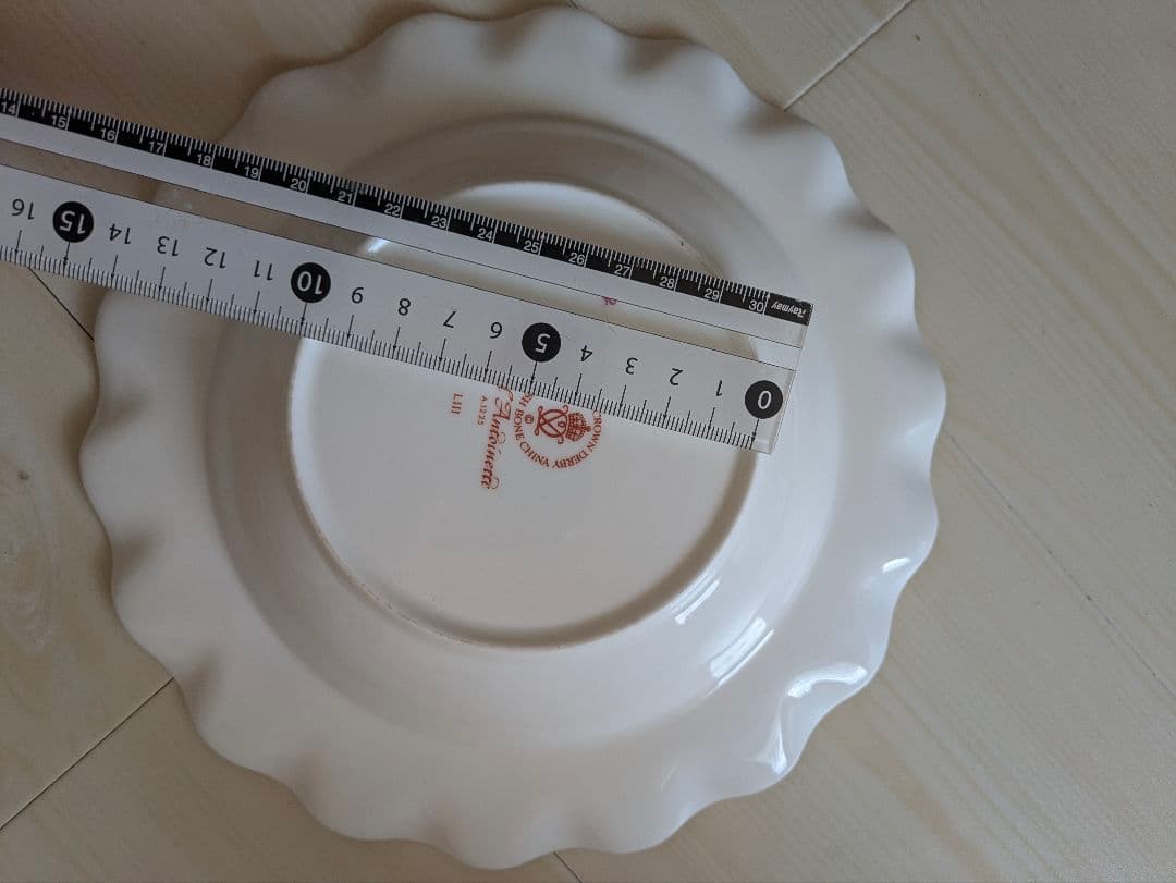 No2.ロイヤルクラウンダービーロイヤルアントワネット26㎝未使用スーププレート