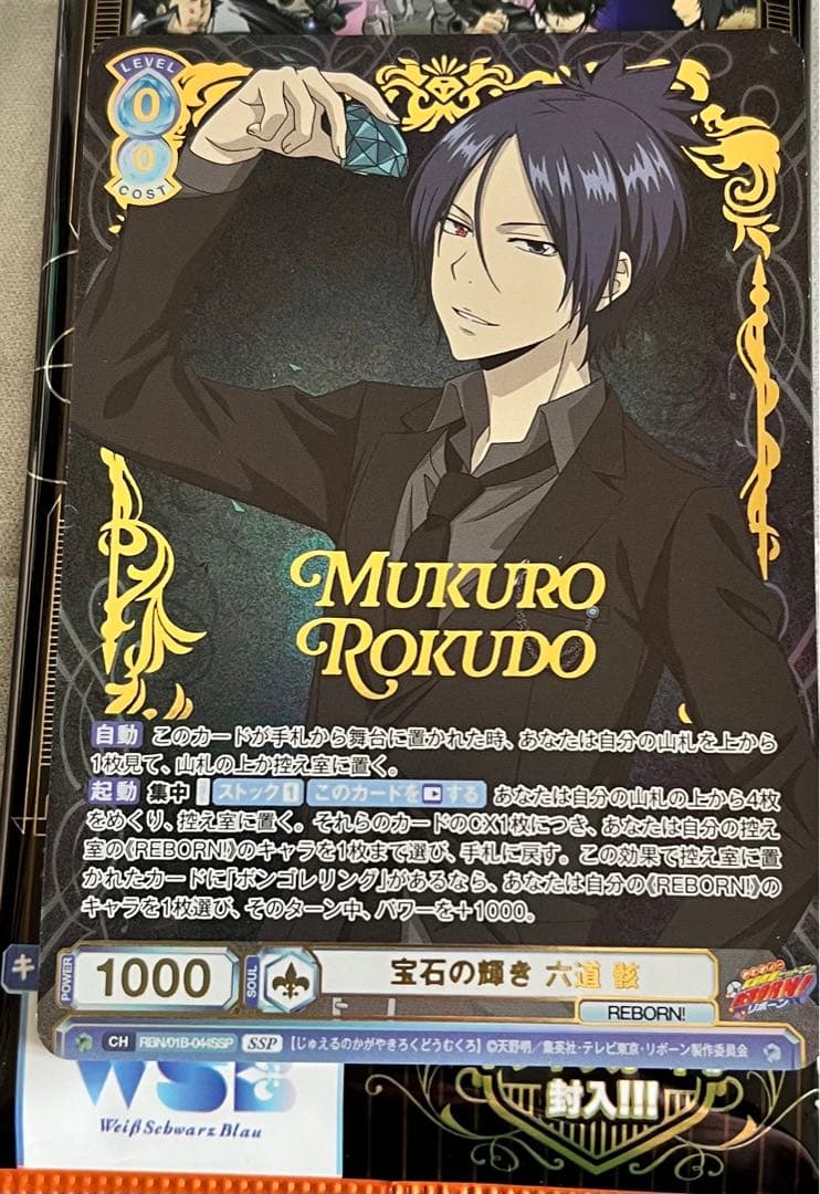 ヴァイスシュヴァルツブラウ REBORN 宝石の輝き 六道骸 SSP