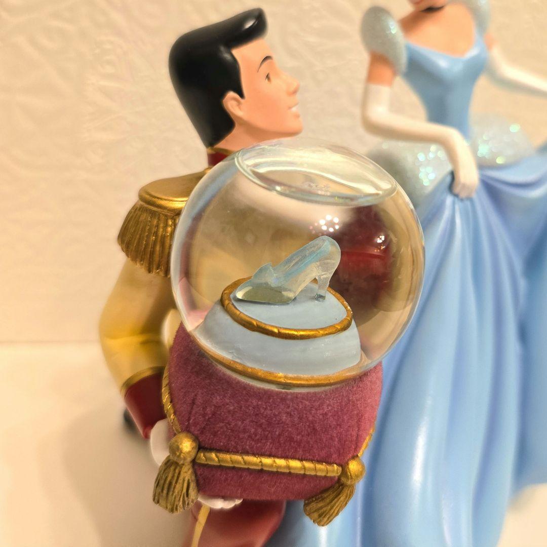シンデレラ　オルゴール　スノードーム　スノーグローブ　置物　箱あり
