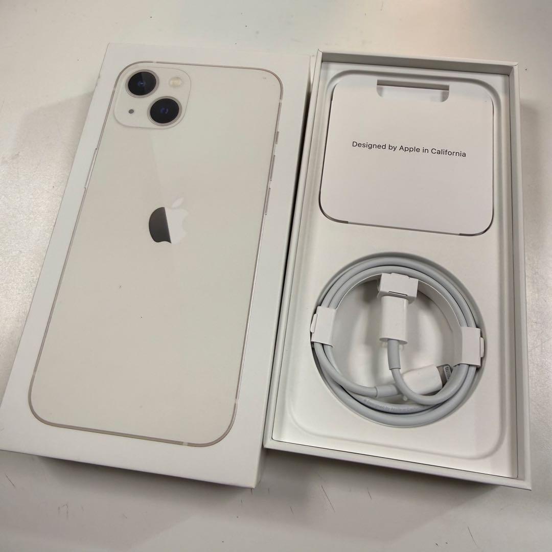 【超美品】iPhone13 128GB ディスプレー交換バッテリー100%