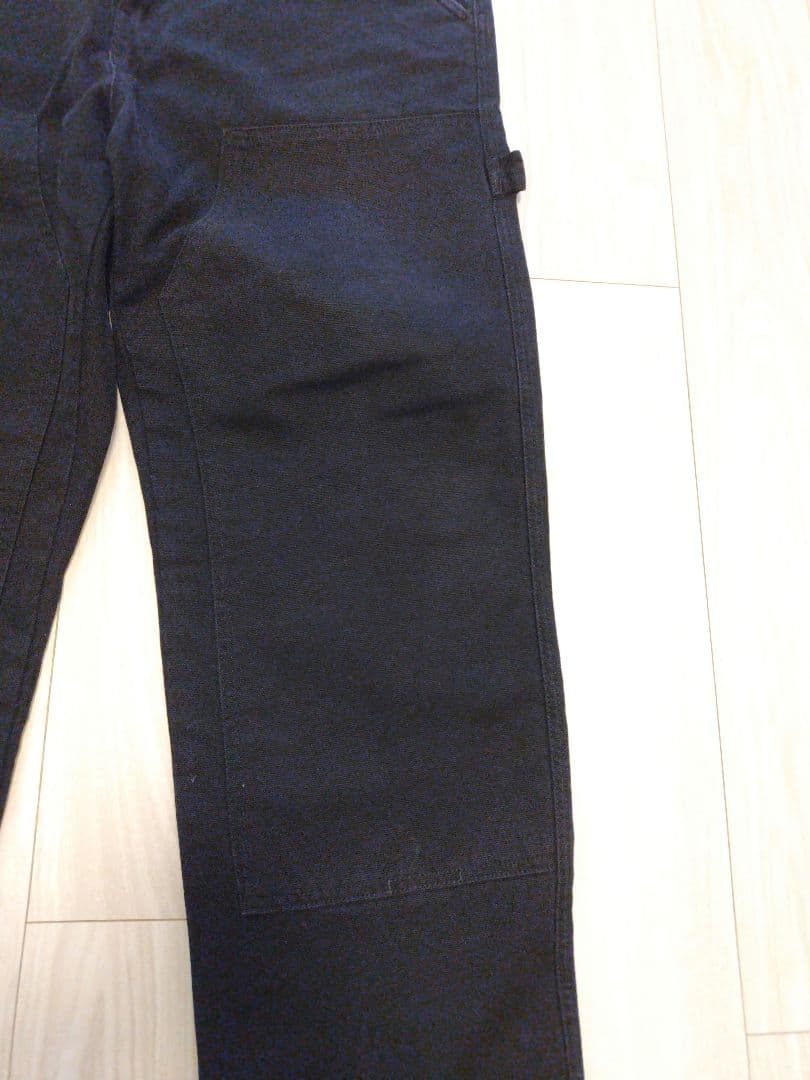 stussy　Canvas Work pants ダブルニー 34