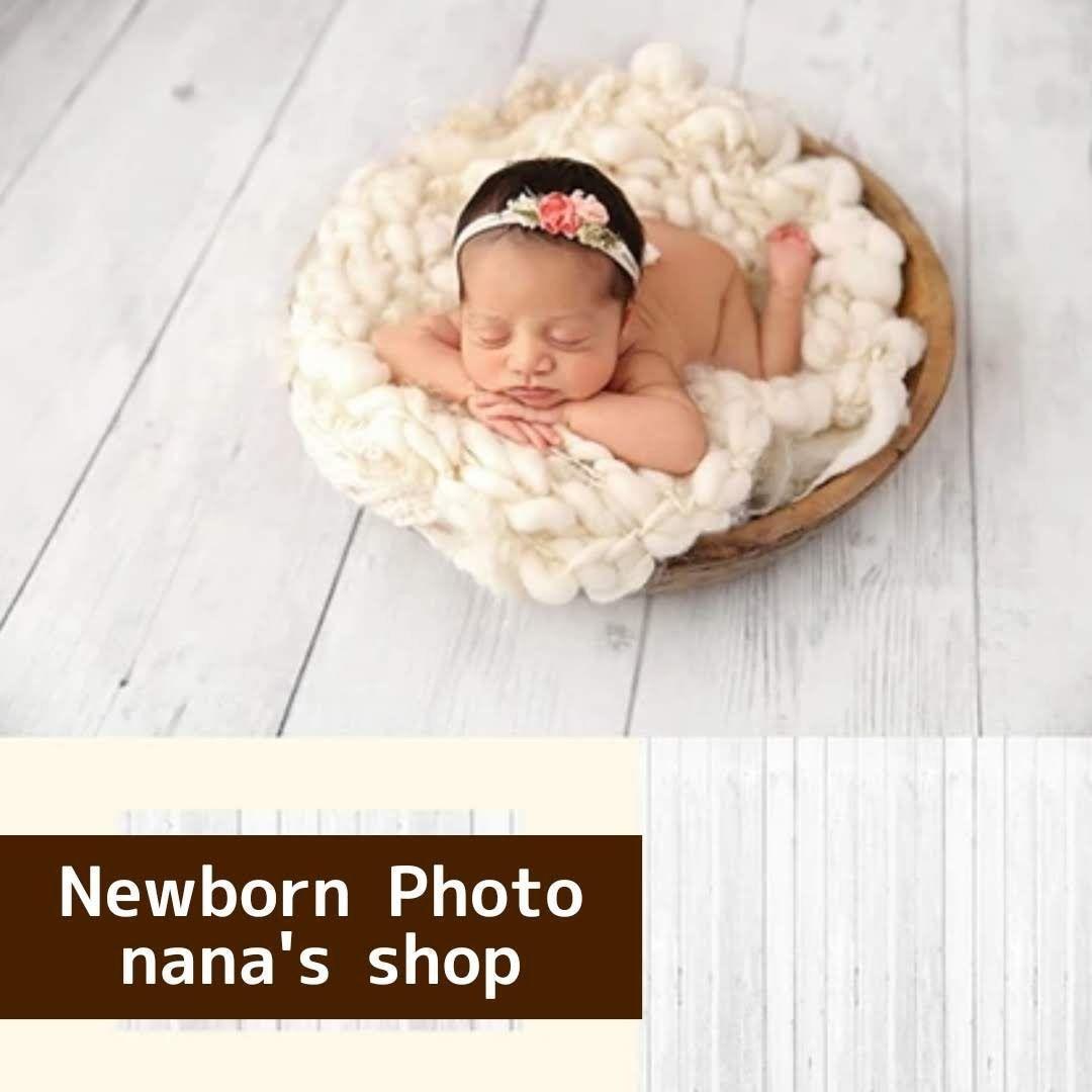 背景布♪木目模様④　ニューボーンフォト撮影　記念写真　赤ちゃん