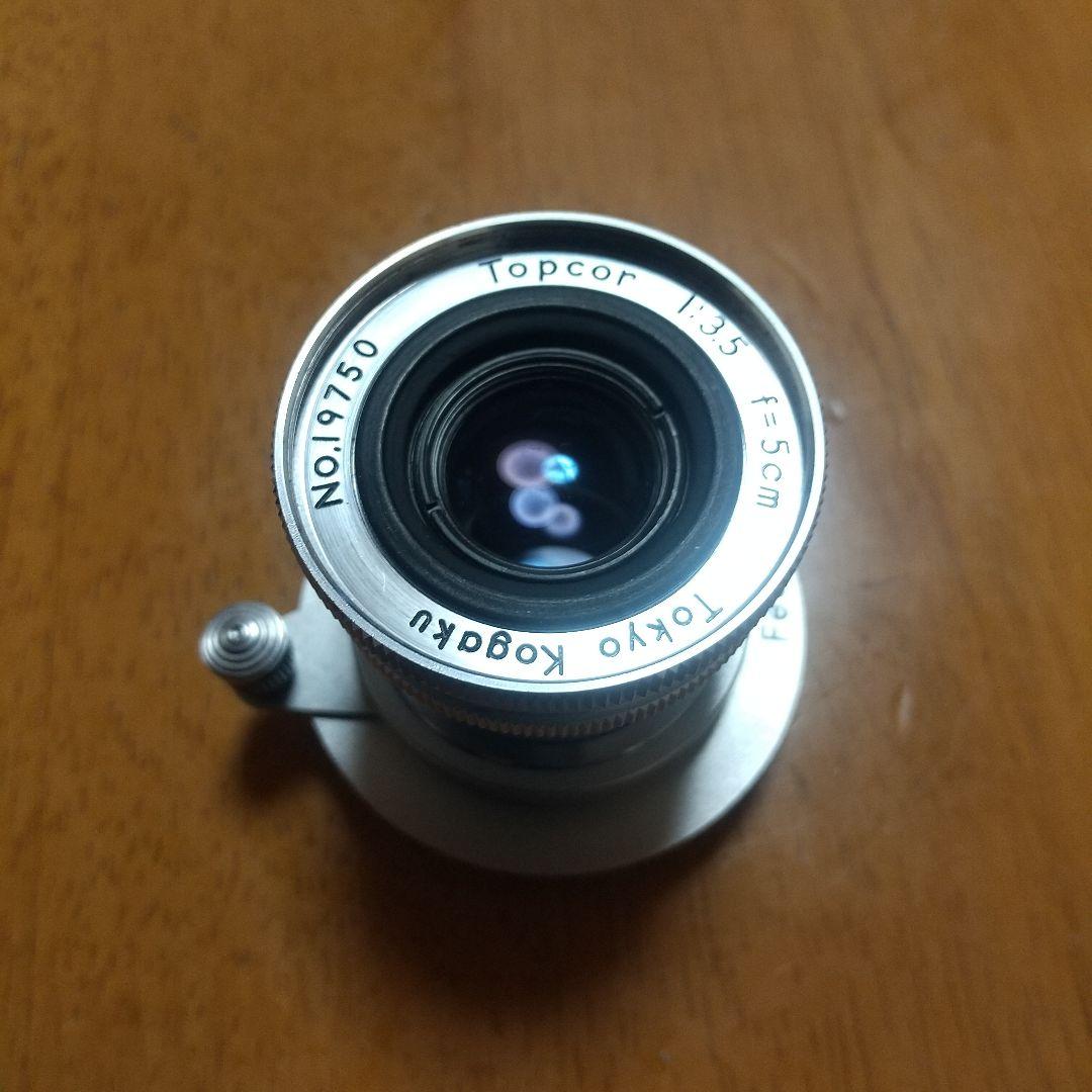 トプコール 50mmf3.5 沈胴後期型 良品