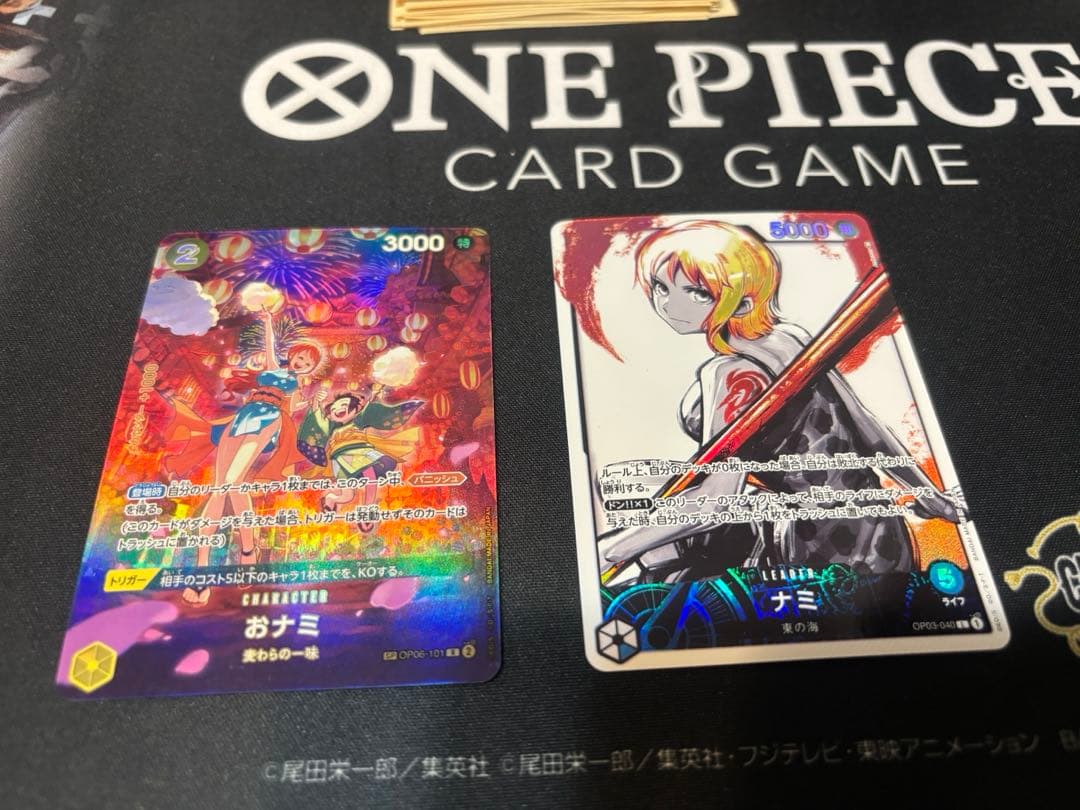 ワンピースカード　ナミセット