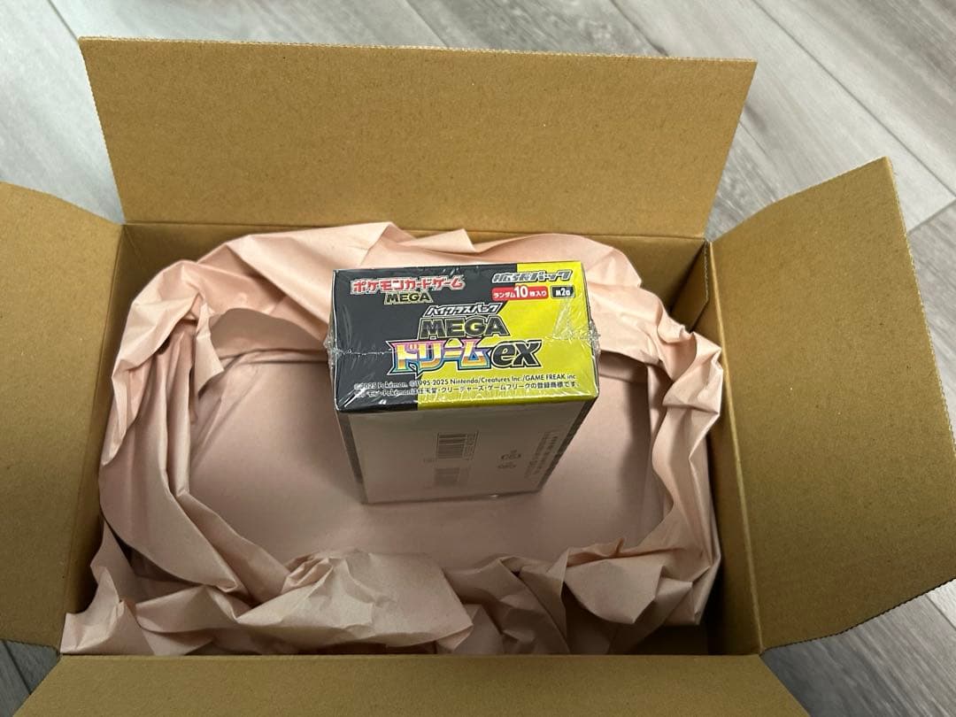 ポケモンカード MEGAドリームex BOX シュリンク付き　新品未開封
