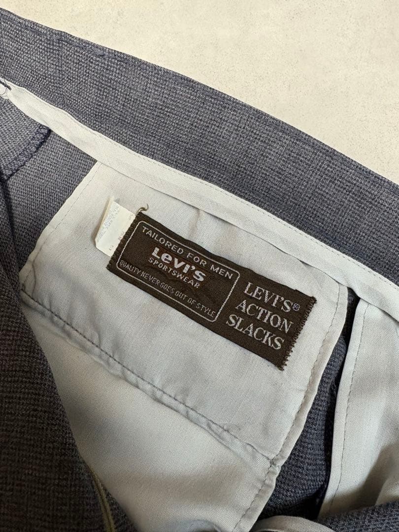 80s Levi’s Action Slacks アクションスラックス タロン