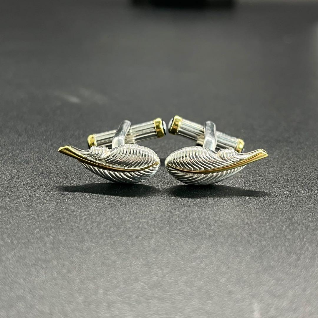 【超希少】Mont Blanc モンブラン　カフス　羽ペン　#33