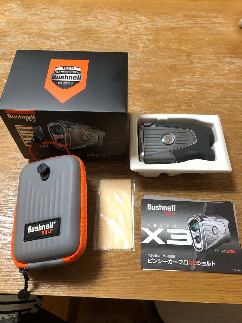 Bushnell PRO X3 ゴルフレーザー距離計 ブッシュネルレーザー距離計
