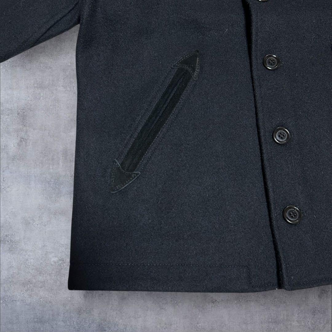 《未使用級》JACKMAN × JS USA製 メルトン アワードジャケット