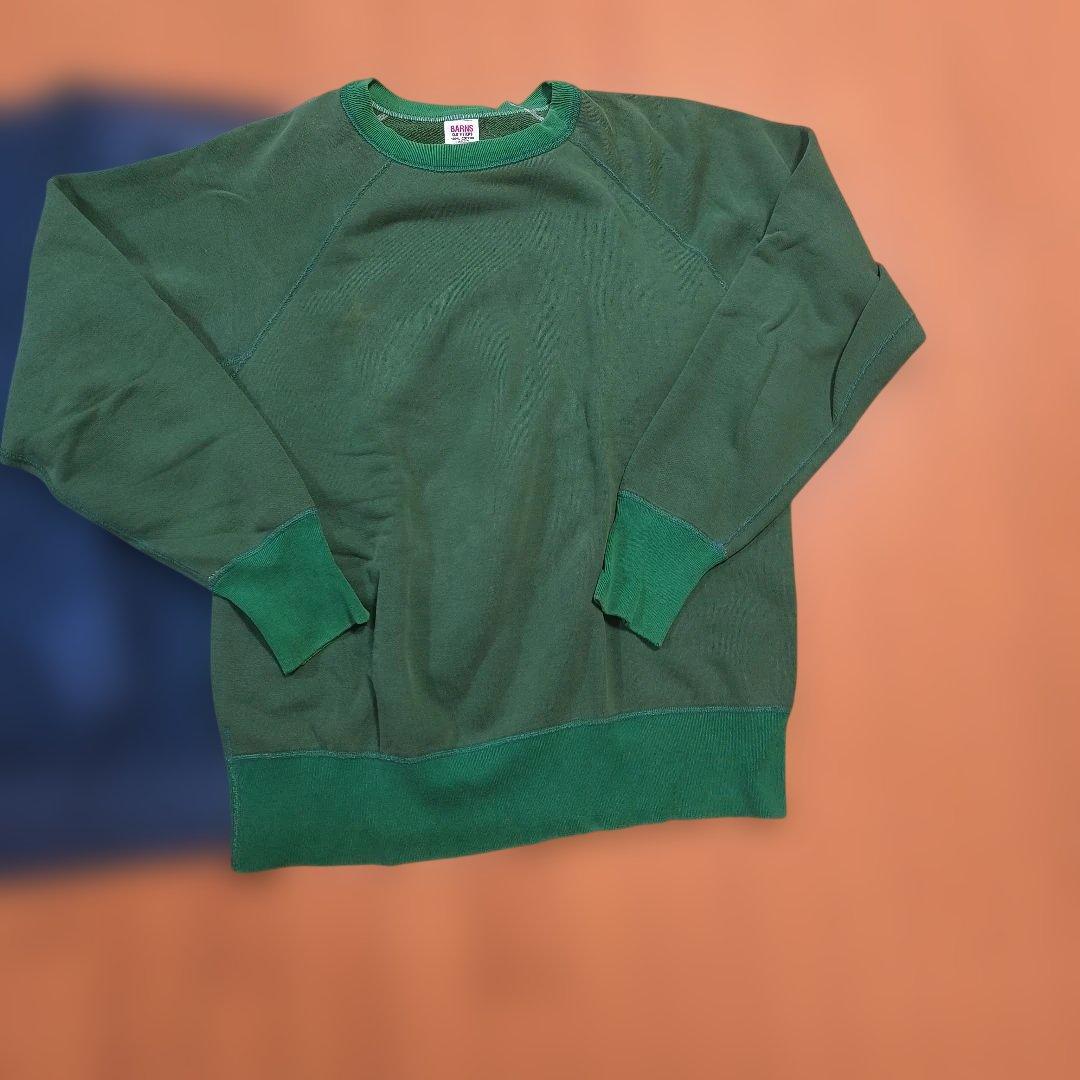 バーンズBurnsヴィンテージ　ラグランスウェット 3色セット　Lサイズ