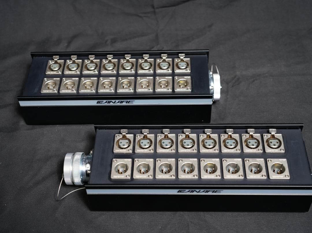 カナレ　8チャンネルパラボックス1ペア　マルチケーブル30ｍ