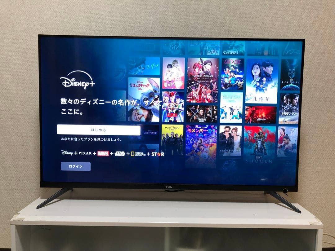 TCL 液晶テレビ 43P815B 20年製 43型 4K スマートテレビ