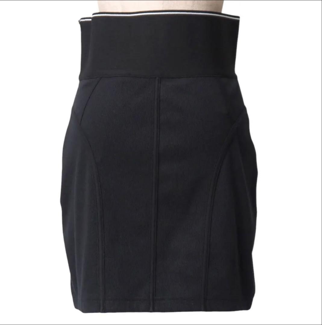 alexanderwang ハイウエスト タイトスカート 黒