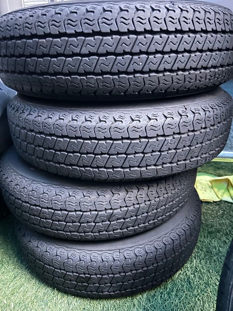 軽バン用 LTタイヤ＋鉄ホイール 4本セット