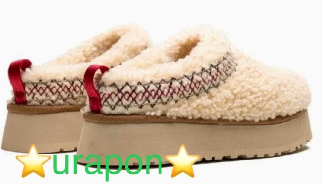 超入手困難・超美品✨26⇒～25薄手・素足✨UGG✨Tazz UGG Braid