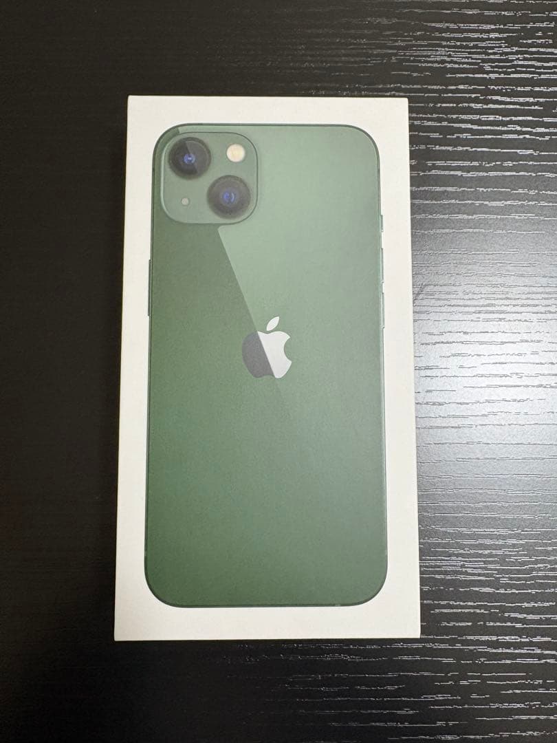 Apple iPhone 13 グリーン 本体　箱あり　動作確認済み