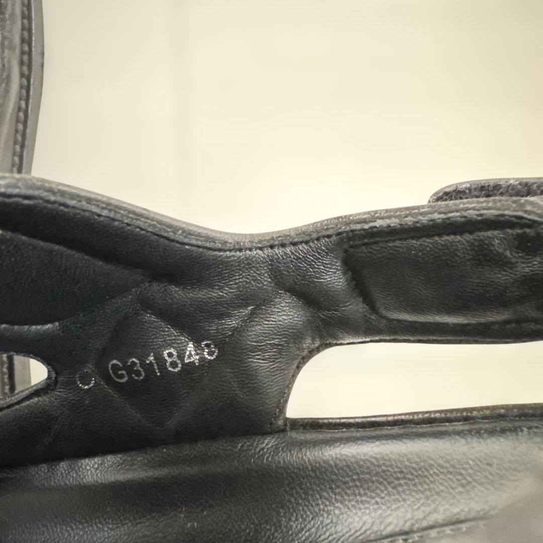 CHANELスポーツサンダル36