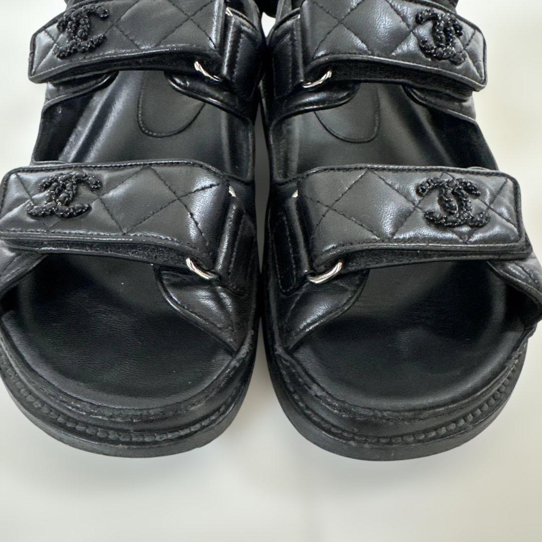 CHANELスポーツサンダル36