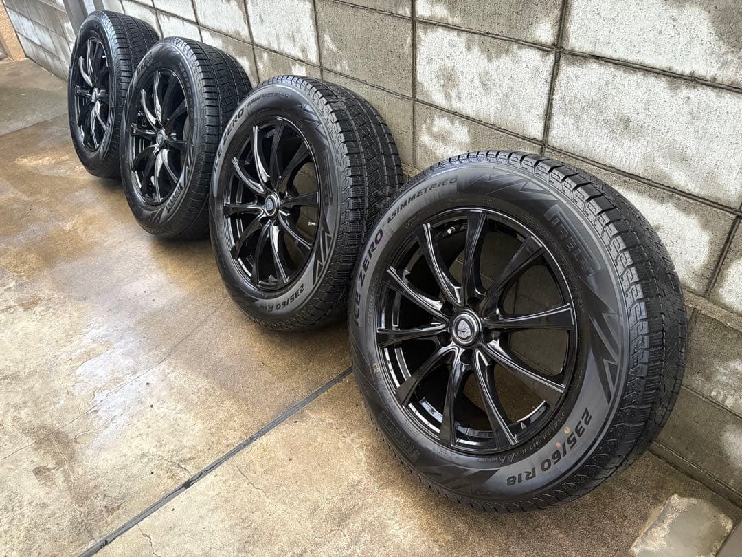 アウトランダーPHEV スタッドレスホイールセット 235/60 R18