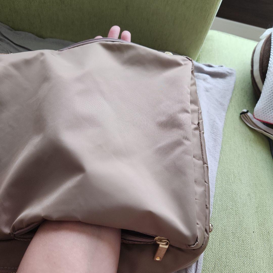 ビジネス　リュック　 定期入れ付き　ace.　エース　ベージュ