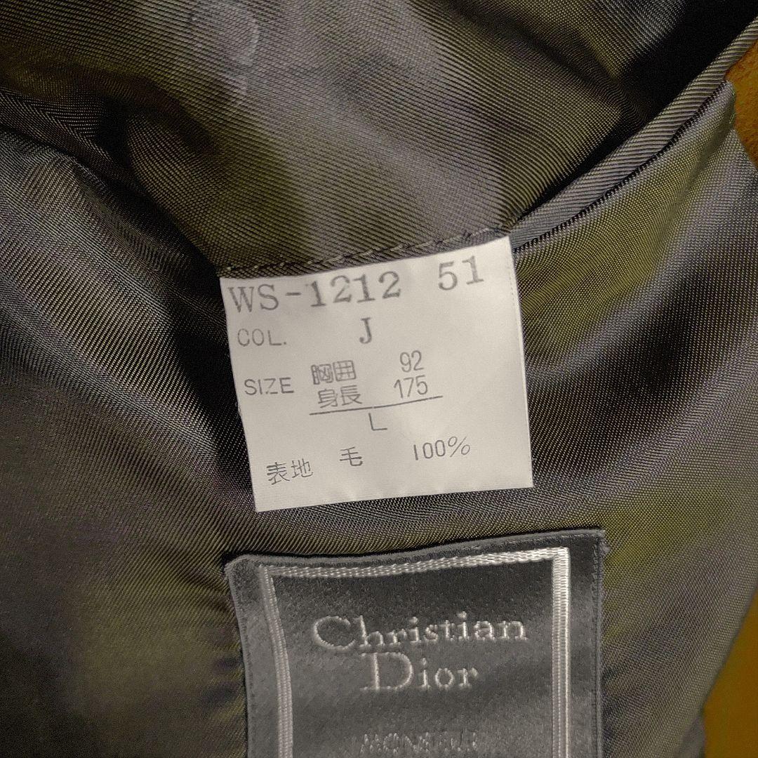 ☆ Christian Dior ヴィンテージ 総裏 テーラードジャケット ☆