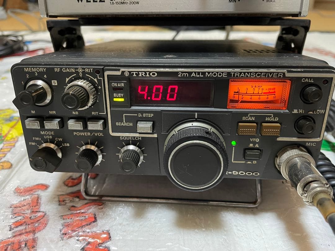 TRIO TR-9000 2m ALL MODE トランシーバー　受信範囲拡大