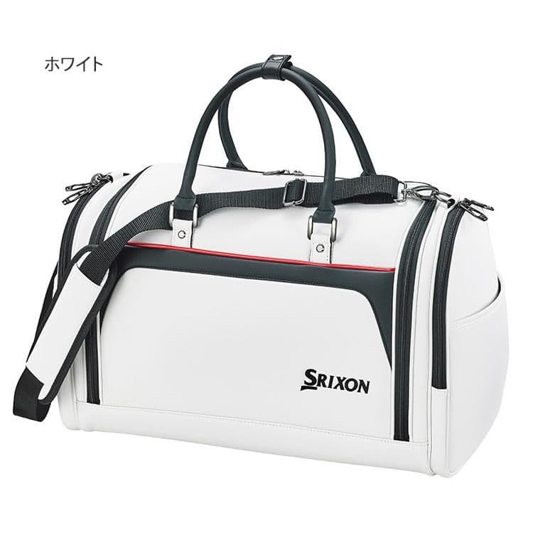 スリクソンSRIXON ホワイトボストンバッグ　GCB-S205