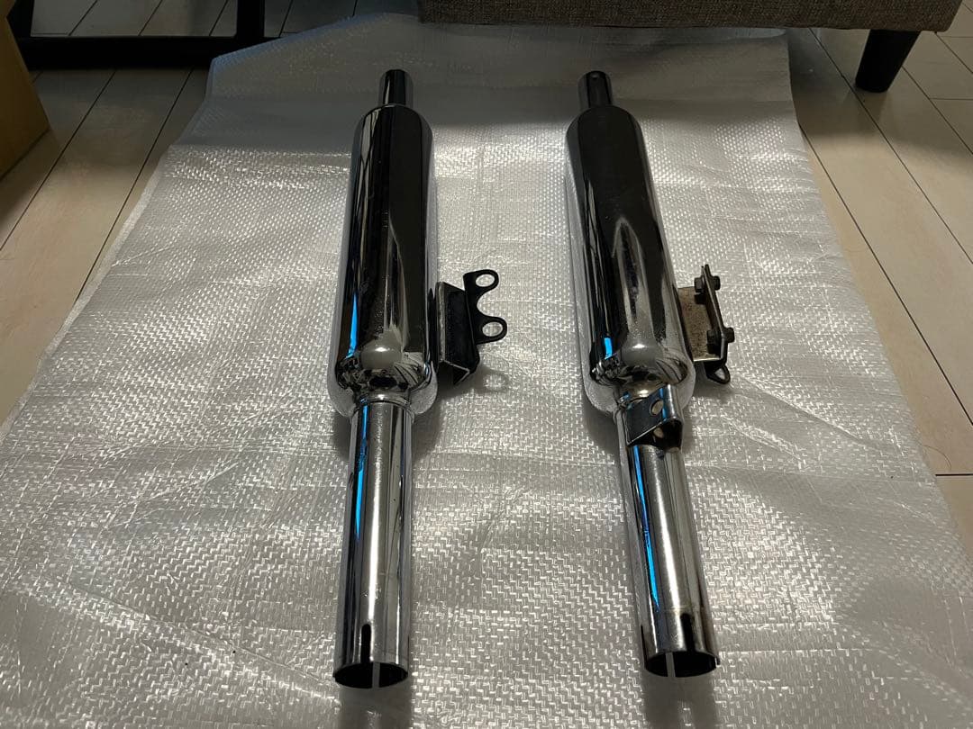 W1タイプ　POSH スリップオンマフラー　W400 W650 W800