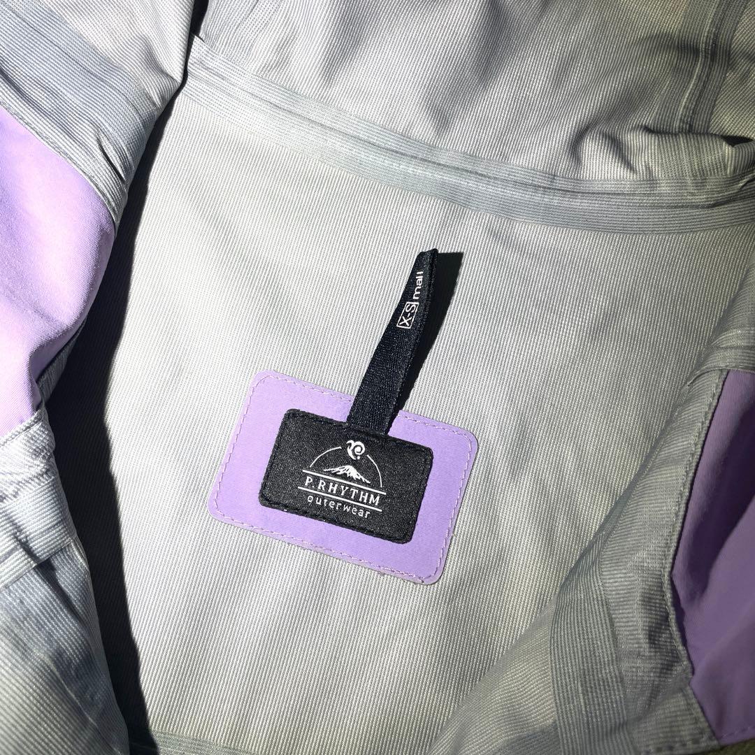 透湿防水 P.RHYTHM プリズム スマイル ジャケット スキー スノーボード