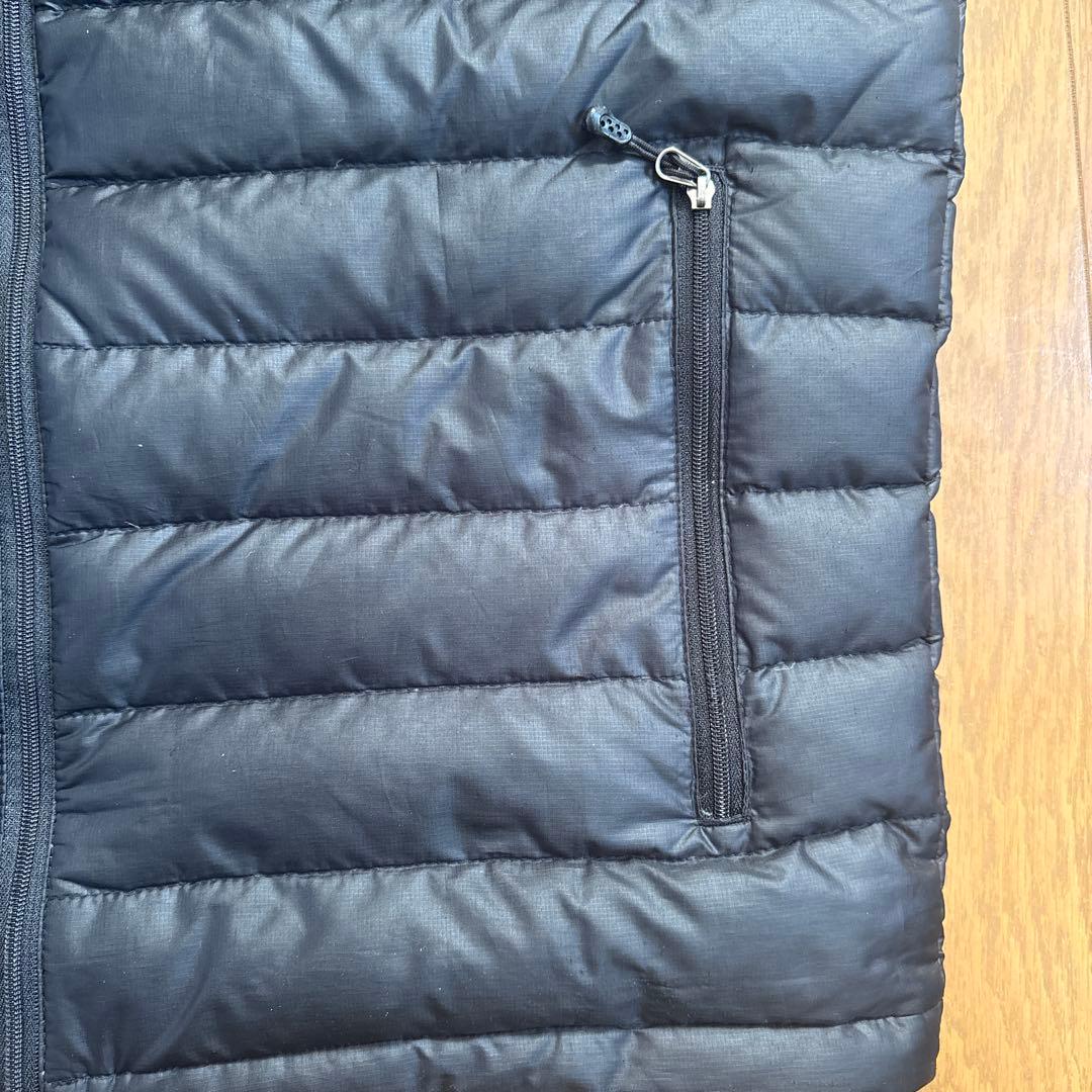 patagonia 黒 ダウンベスト　値下げOK