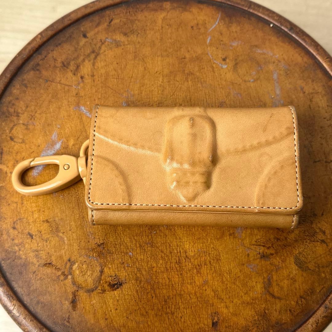 MIHARA YASUHIRO 炙り出しレザーキーケース