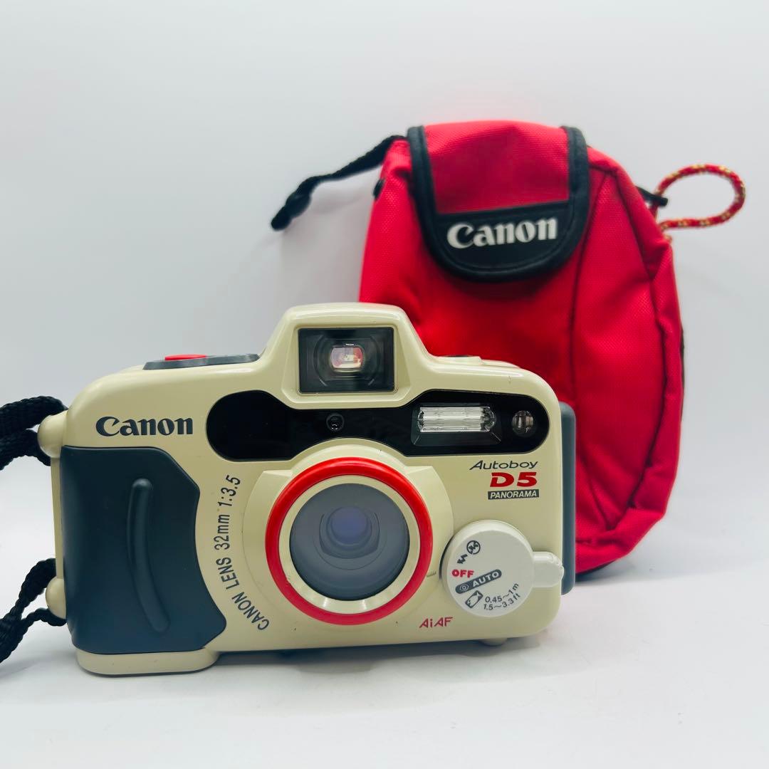 動作確認済⭐︎美品　Canon Autoboy D5 オートボーイ フィルムカメラ