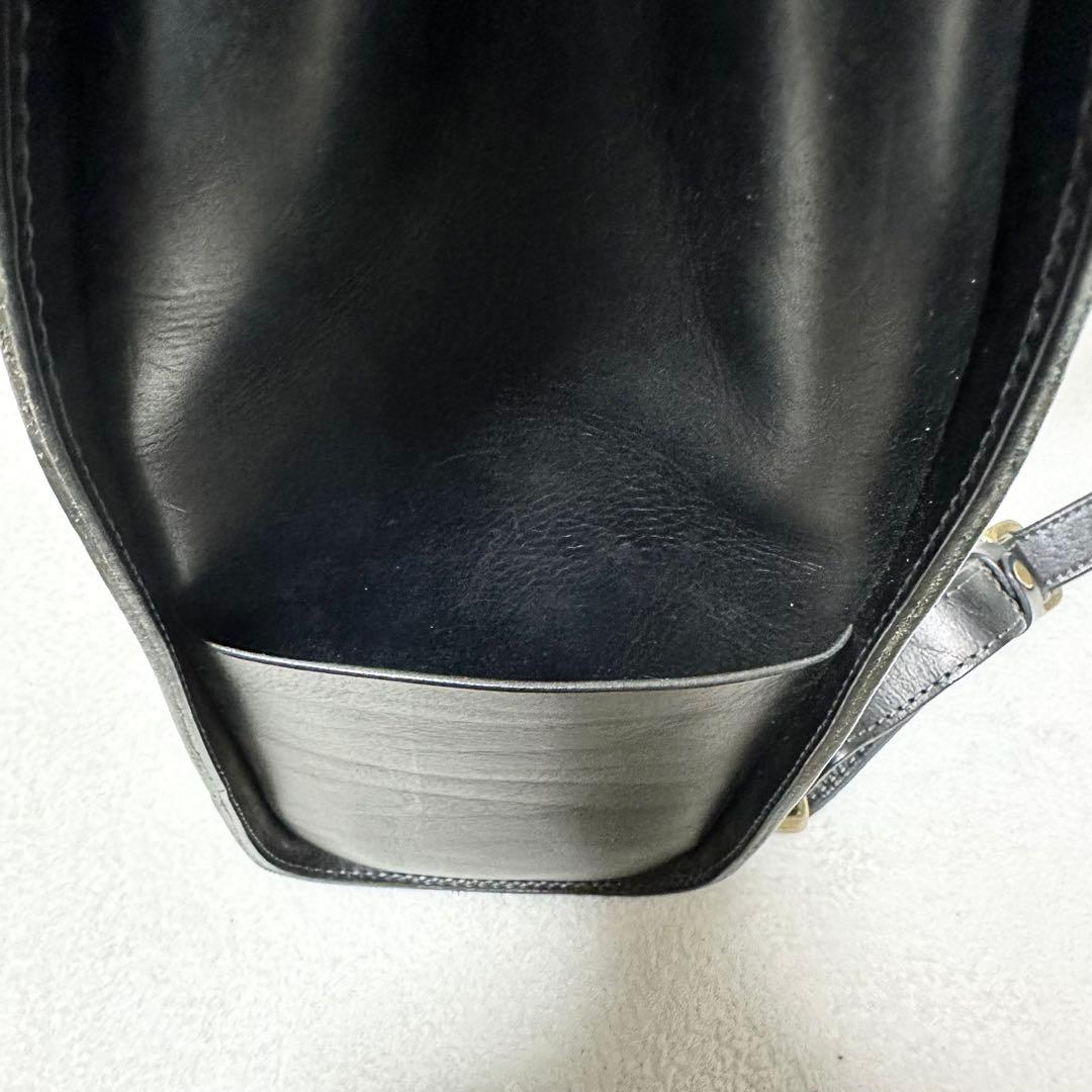 ibona イボーナ リュック スライン バックパック 黒 レザー 本革 A4可