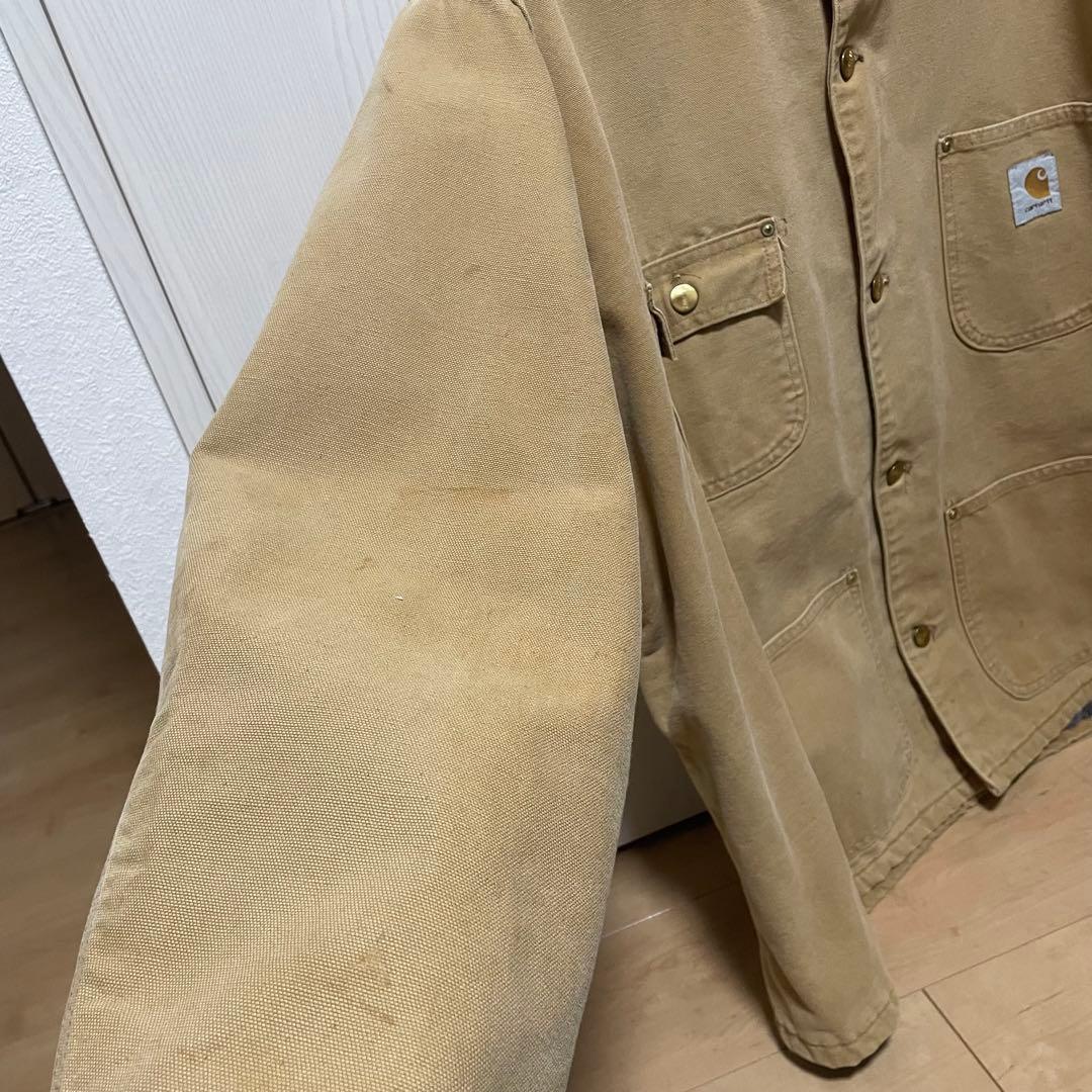む*む様 【新年値下】Carhartt チョアコート ミシガンコート ブランケッ