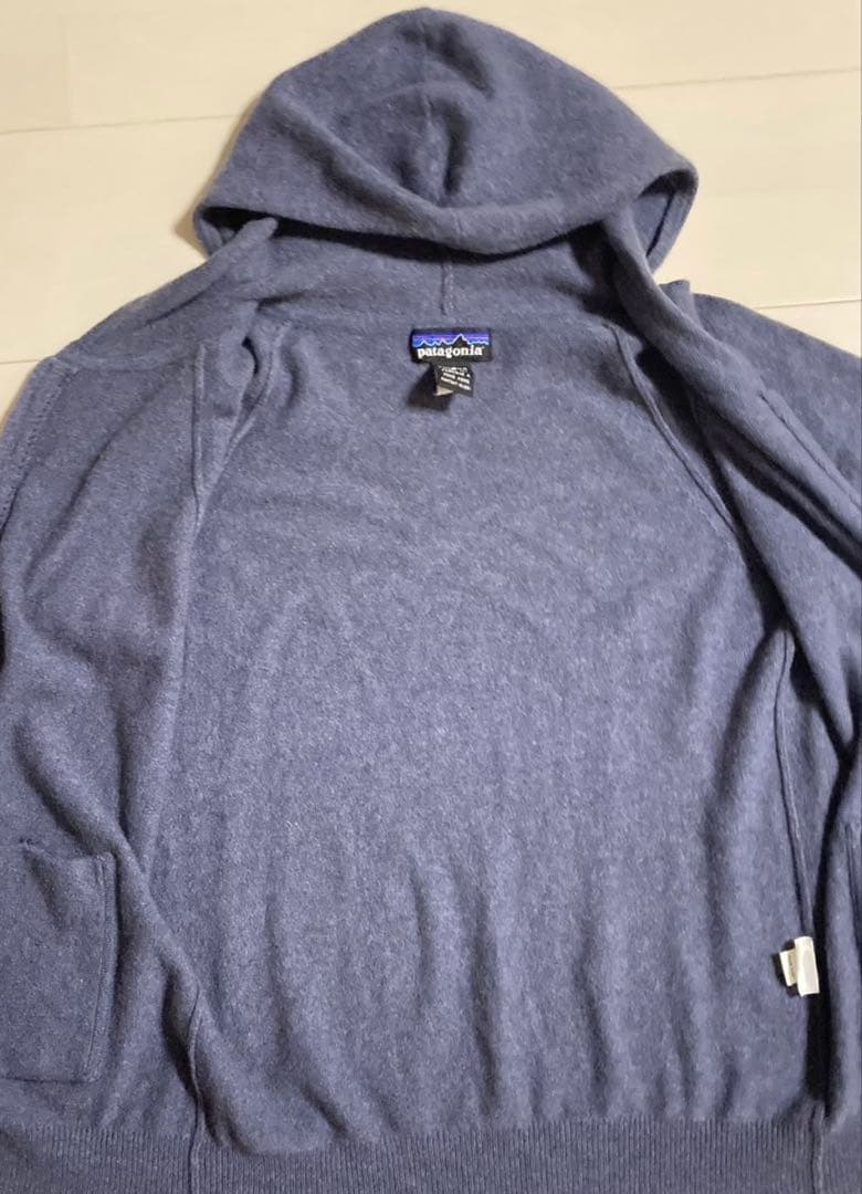 patagonia カシミア100% ジップアップパーカー ニット セーター