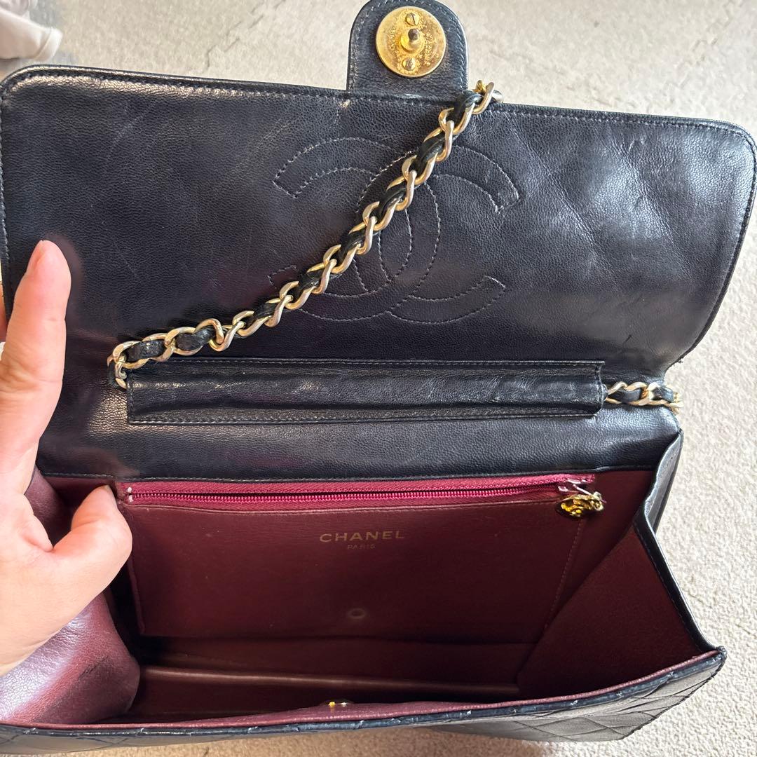 CHANEL ブラック クラッチバッグ