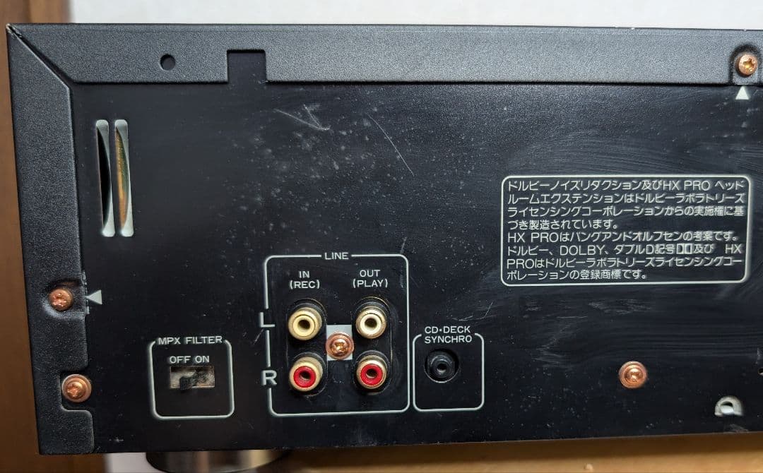 正常動作品Pioneer T-555WR ダブルカセットデッキ