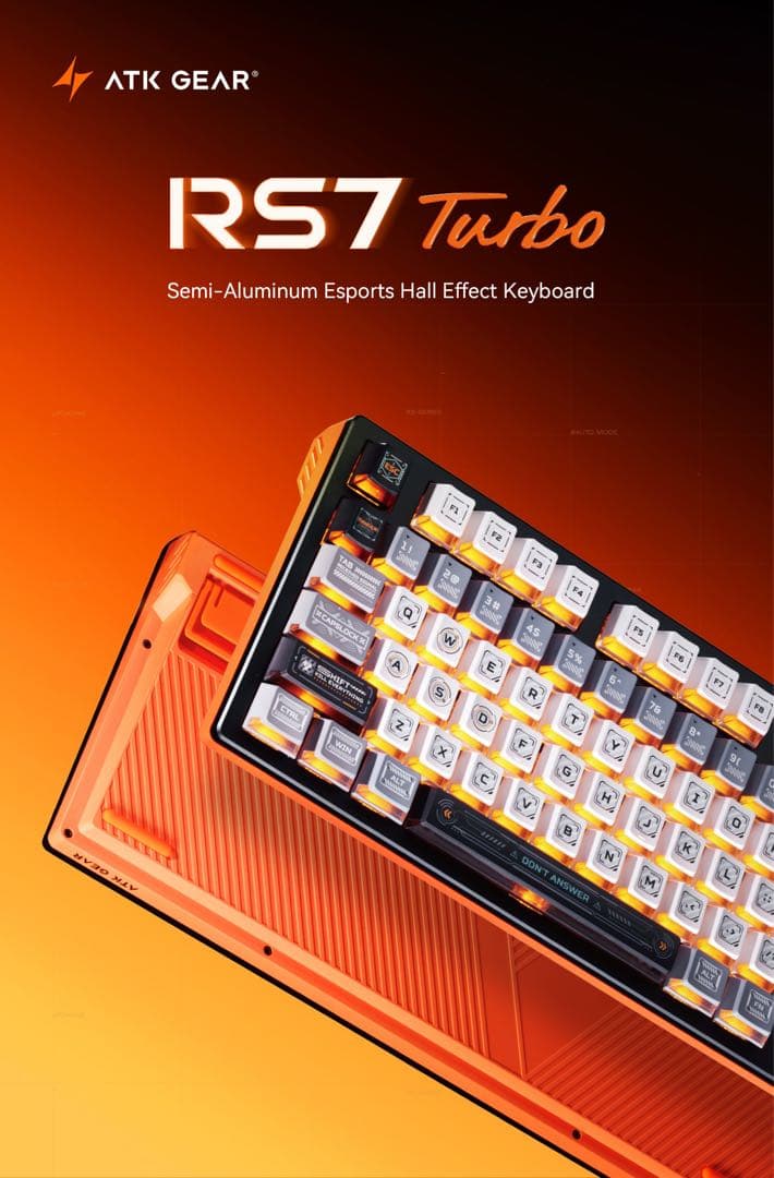 【新品未開封】ATK RS7 Turbo Hall Effect 8K ホワイト