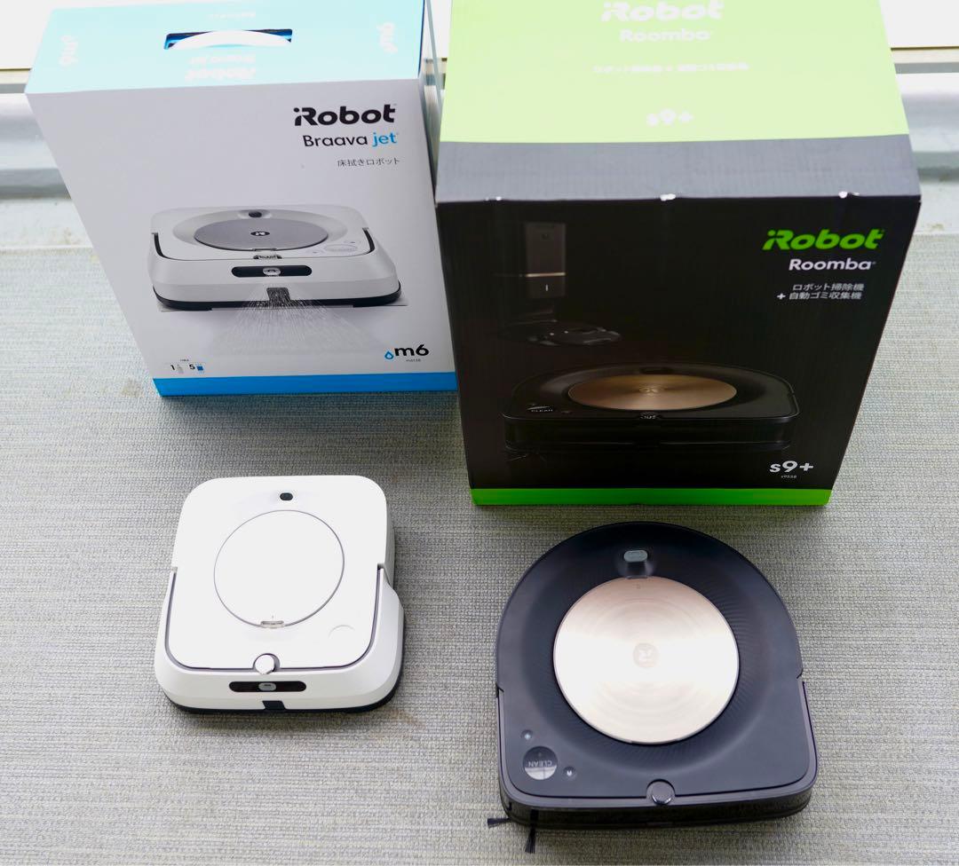 iRobot Braava jet m6 & Roomba s9+ セット