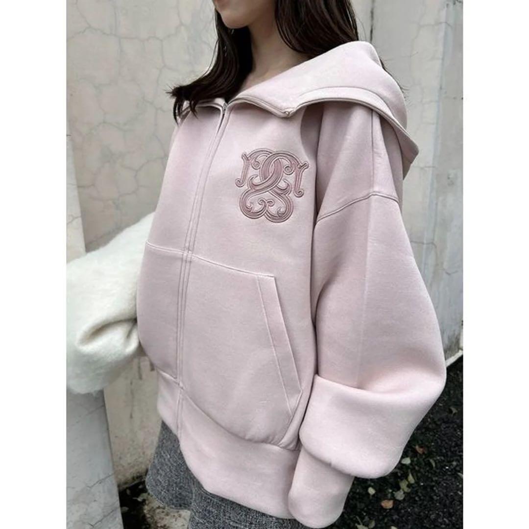 SNIDEL ボリュームパーカー （PNK）　SWCT254115