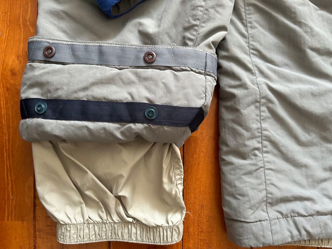 モンベル　キッズ　スキーウェア　パウダーステップ パーカとパンツ 140