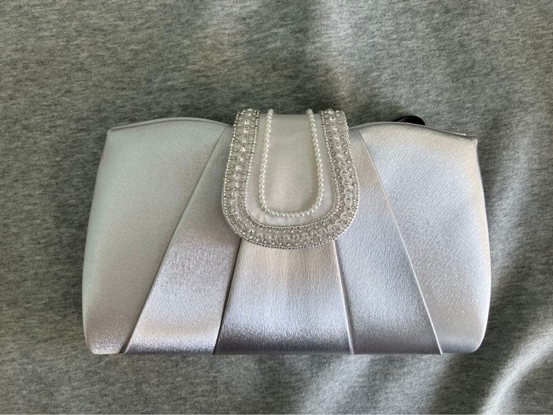 東京イギン TOKYO IGIN ★ 2WAYパーティーバッグ シルバー