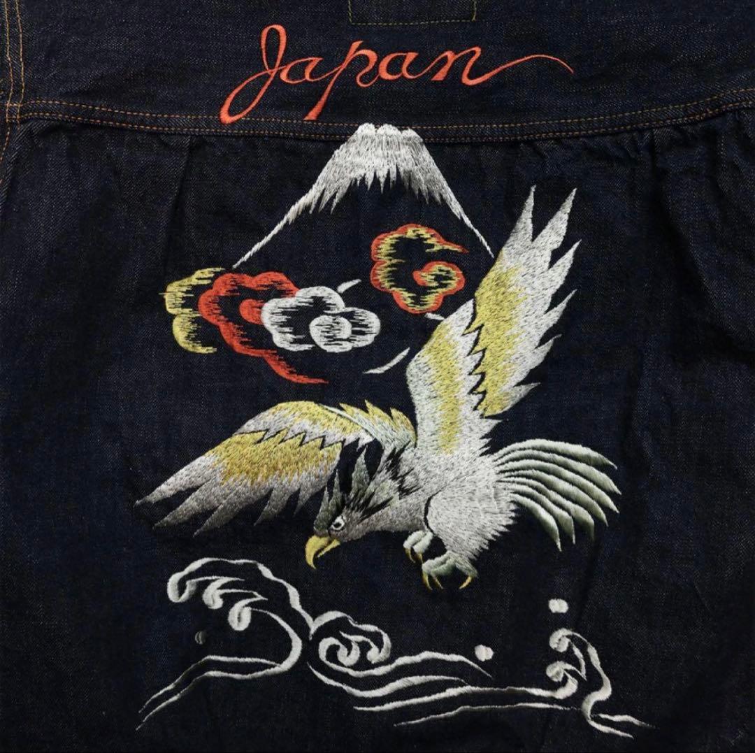 【新品未使用】スカジャン 刺繍 デニムジャケット スーベニア【2025AW】